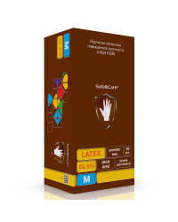 Перчатки латексные особо прочные SAFE&CARE, M